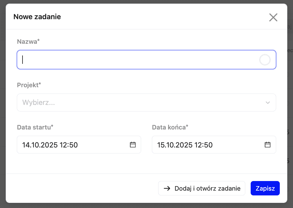 IC project - program do zarządzania projektami